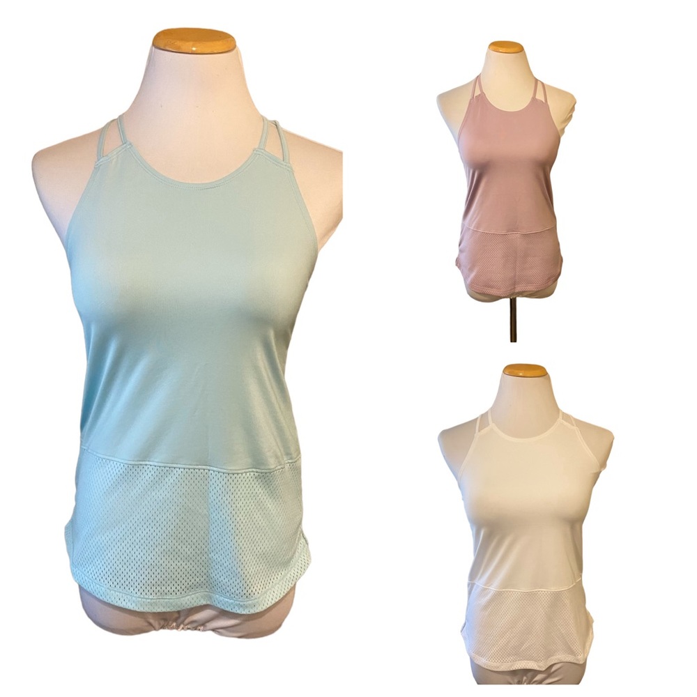 3 Under Armour Loose Fit Tanks with Mesh